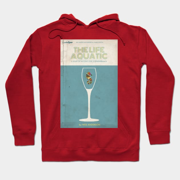 The Life Aquatic Book Cover Tee Hoodie by trevorduntposterdesign